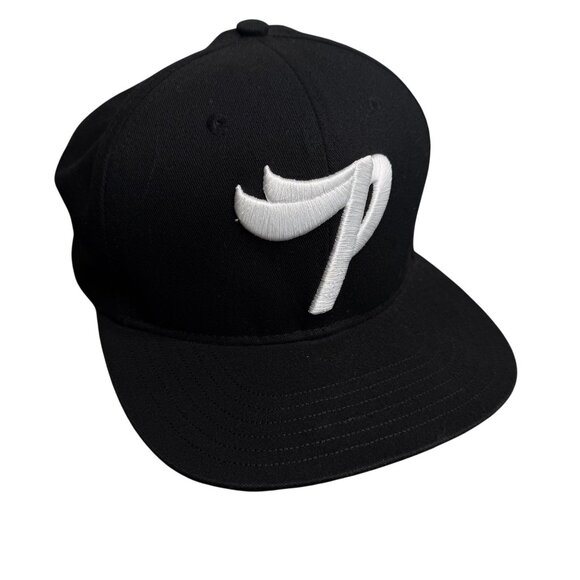 Pink Dolphin Other - Pink Dolphin Black Snapback Hat With White "P" Embroidery